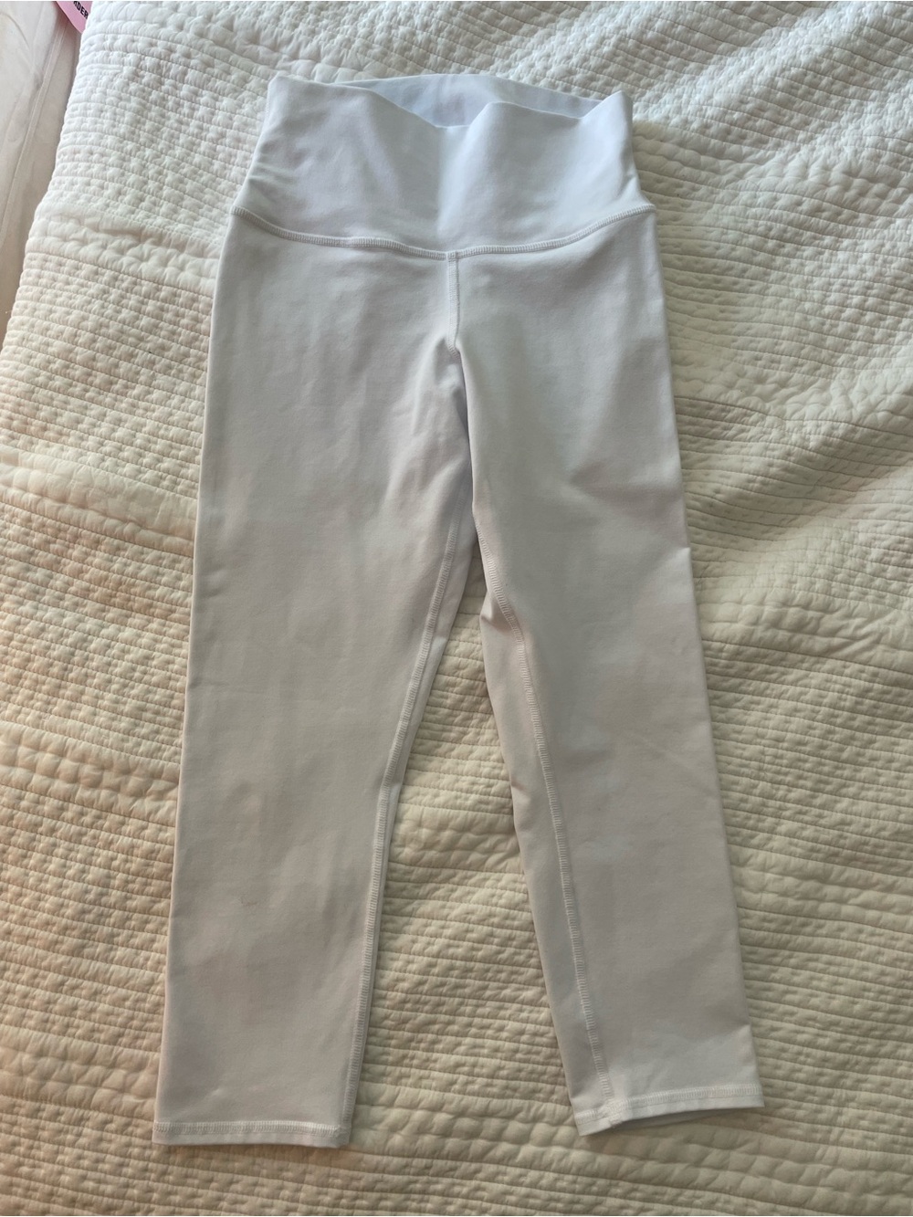 White Alo Leggings